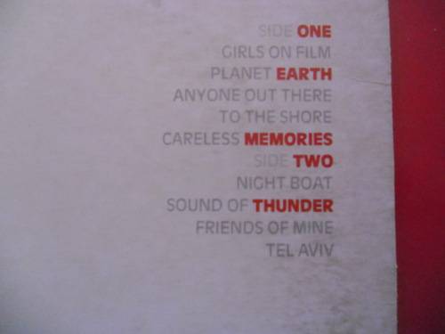 DURAN DURAN -  DURAN DURAN VINYL, LP, RECORD.